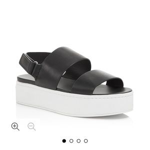 NWT Vince Westport Black Sandal